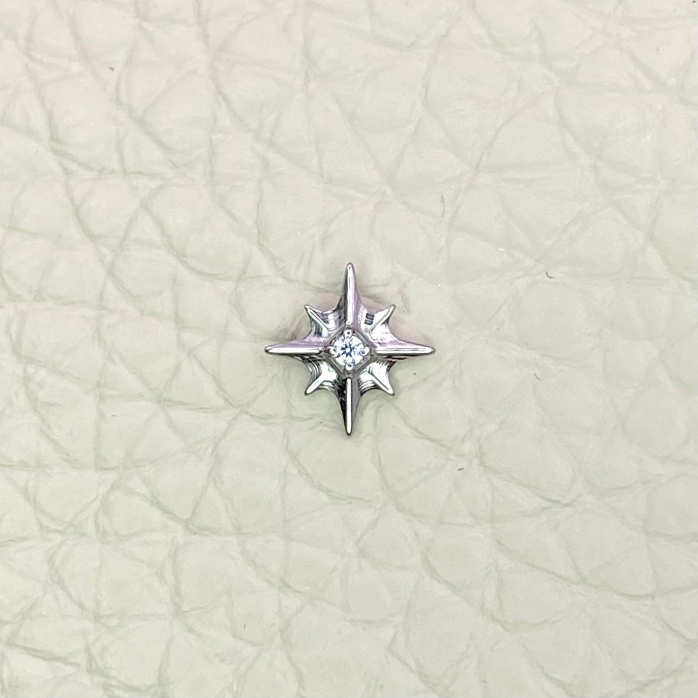 Tiny SPARKLE Clear Gem Top Medical Grade ASTM F136 Titanium Internal Thread Labret Ear Jewellery Helix Tragus Lobe Cartilage Earring
