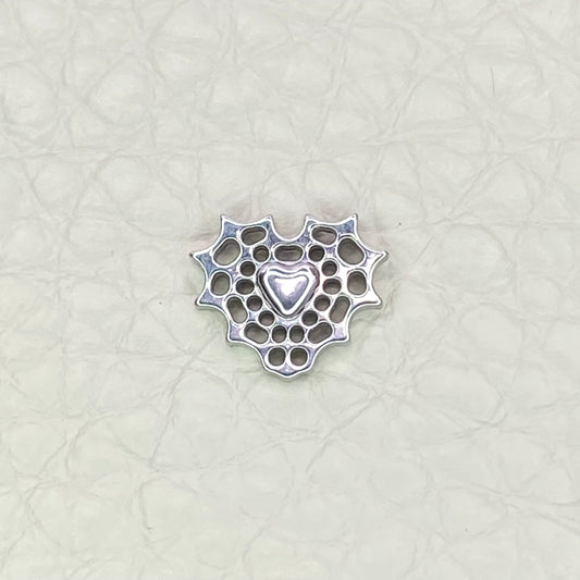 SACRED HEART Internal Thread Top Medical grade titanium ASTM F136 Labret Stud for Lobe Helix Tragus  size: 1.2 x 8mm