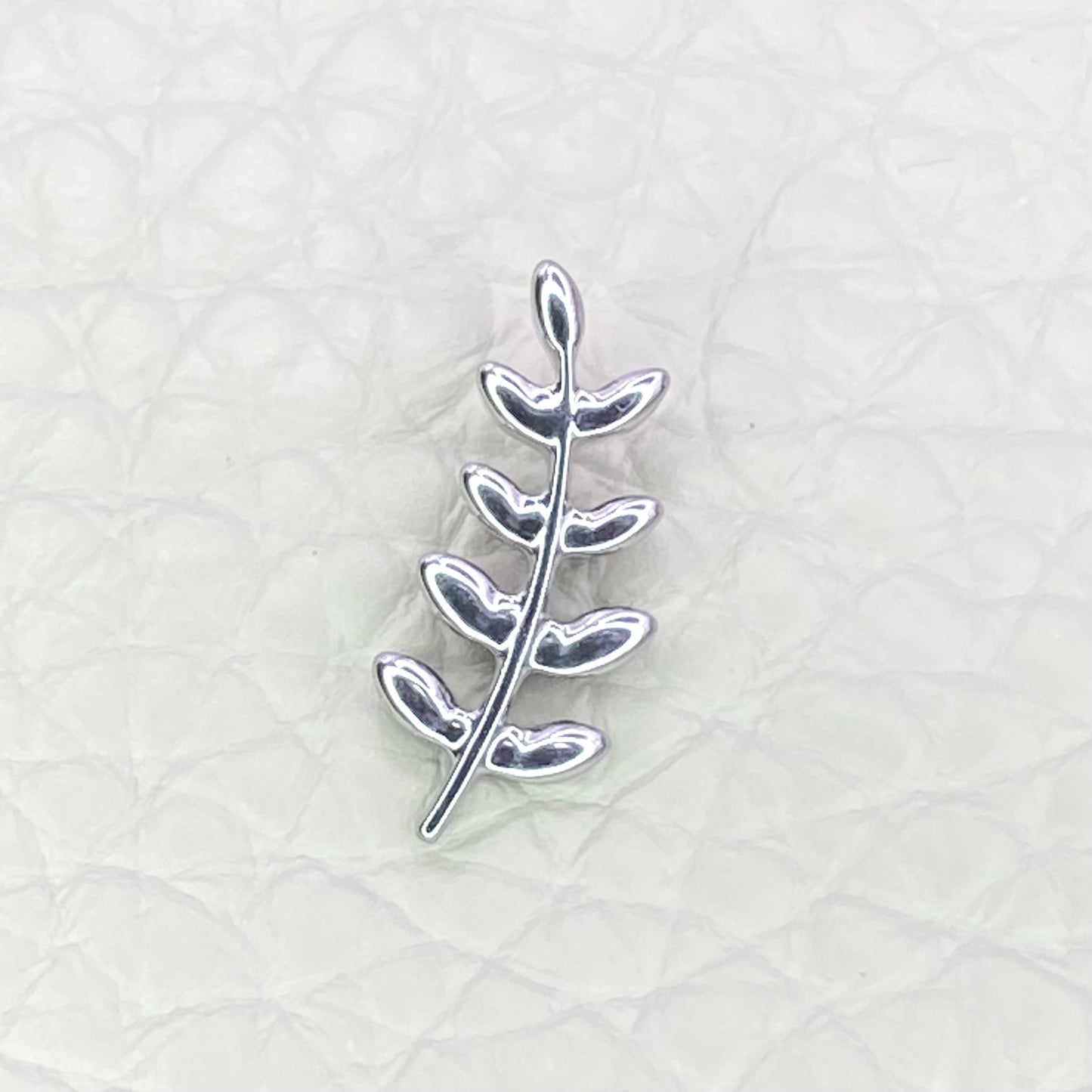 LEAFY BRANCH Internal Thread Top Medical grade titanium ASTM F136 Labret Stud for Lobe Helix Tragus  size:1.2 x 6/8/10mm